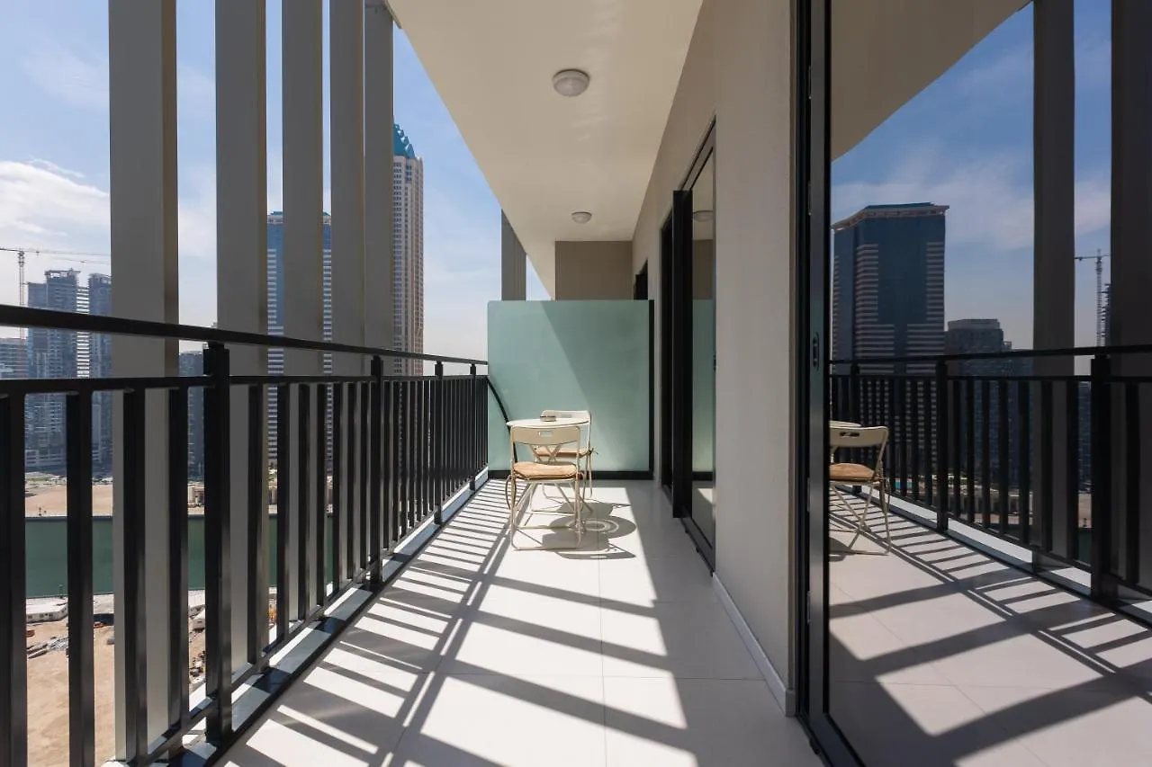 公寓 Business Bay 1 Bedroom With Canal View 迪拜